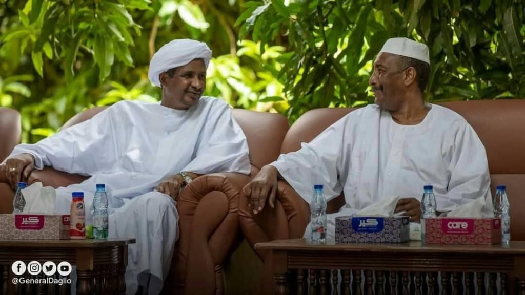 لقاء مرتقب بين البرهان وحميدتي